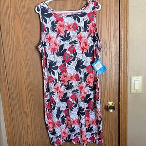 Columbia Omni Freeze Floral Sleeveless Dress - multi colors.